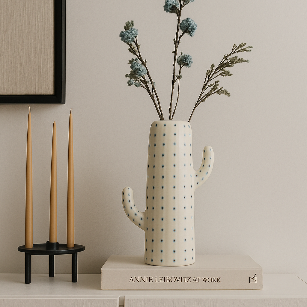 Polka Prickle Vase